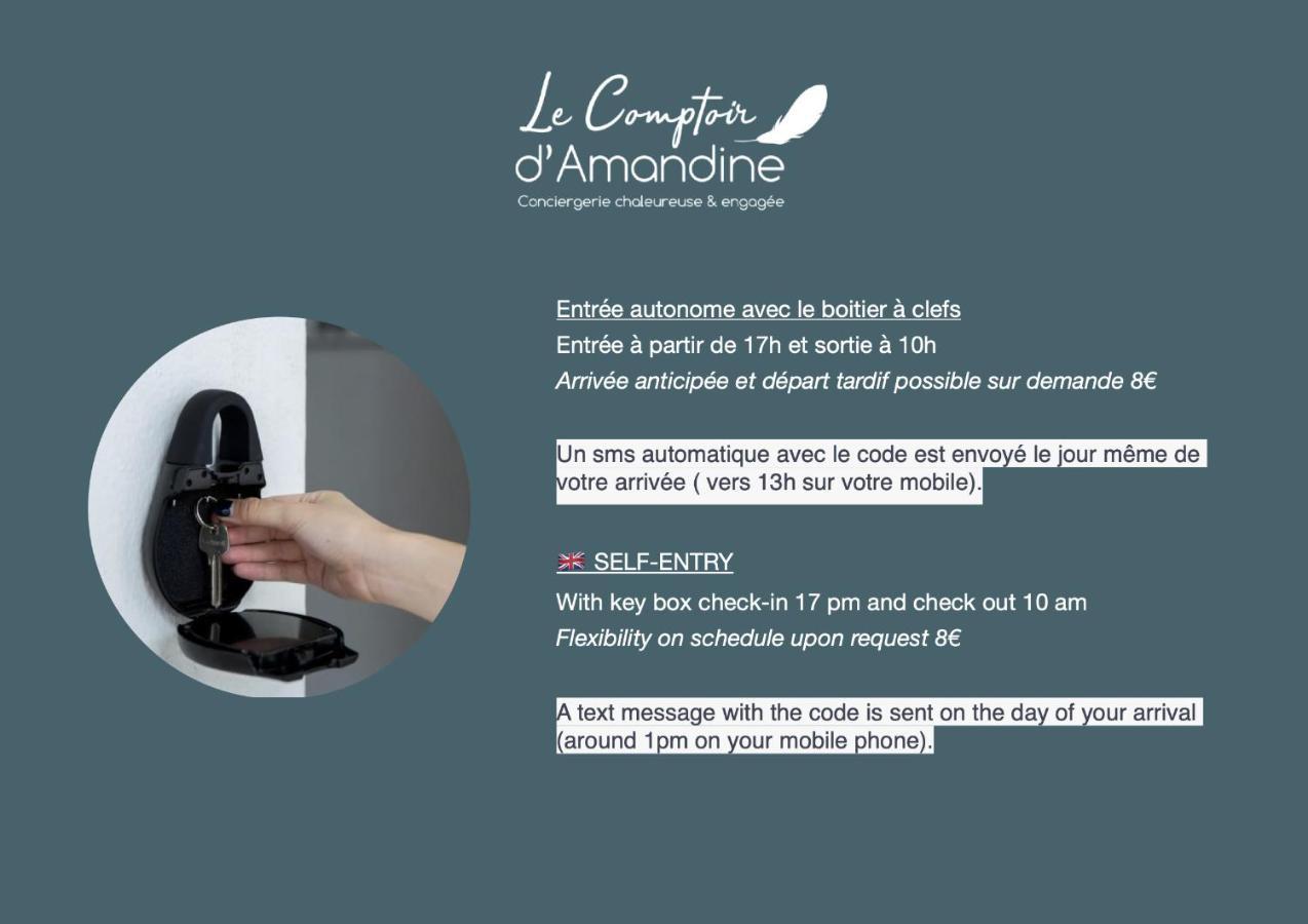 Le Cafe Charmant, Appartement Dans Immeuble Avec Parking Barriere, Balcon LʼArbresle Extérieur photo